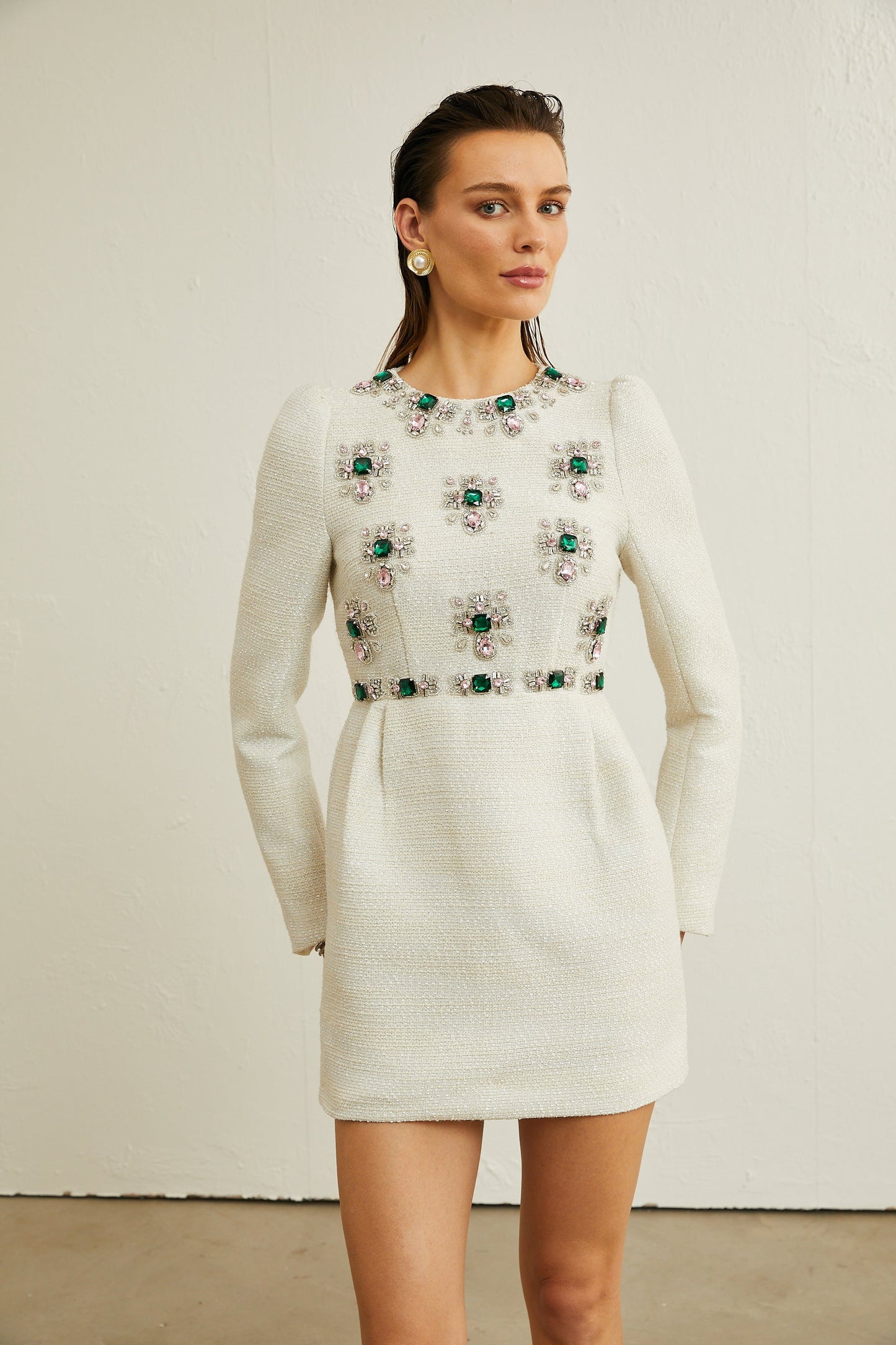 Pauline tüvit mini elbise