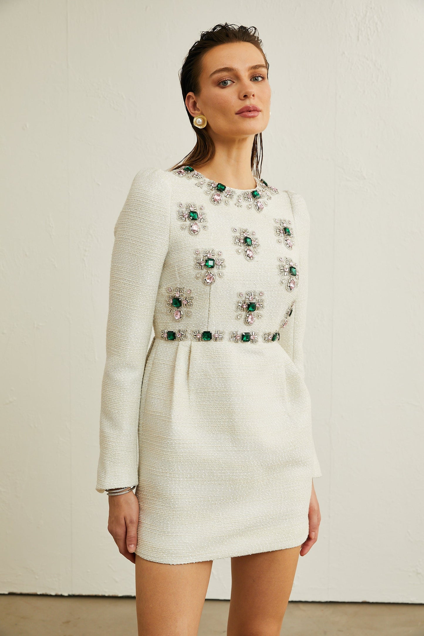 Pauline tüvit mini elbise