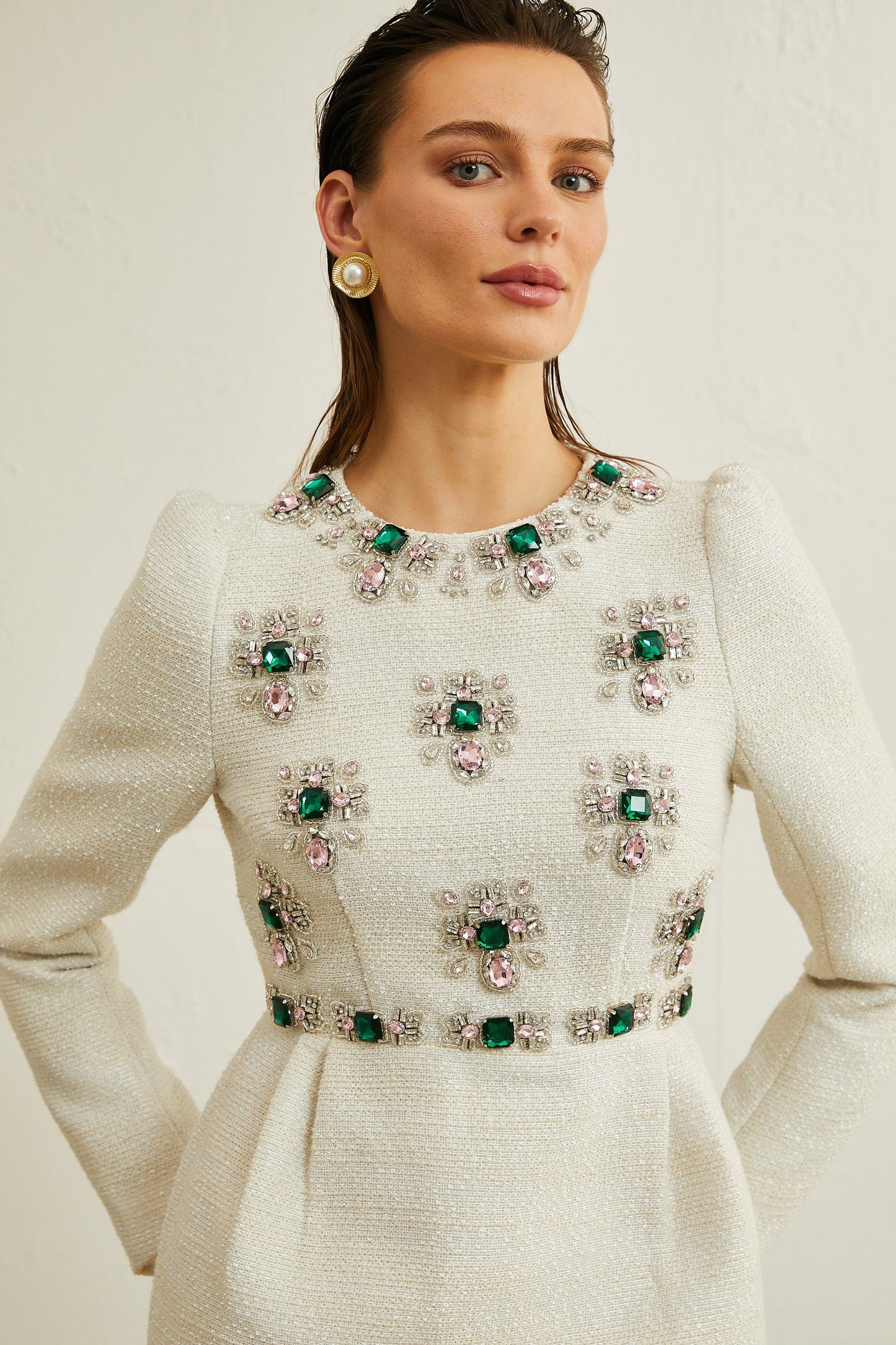 Pauline tüvit mini elbise