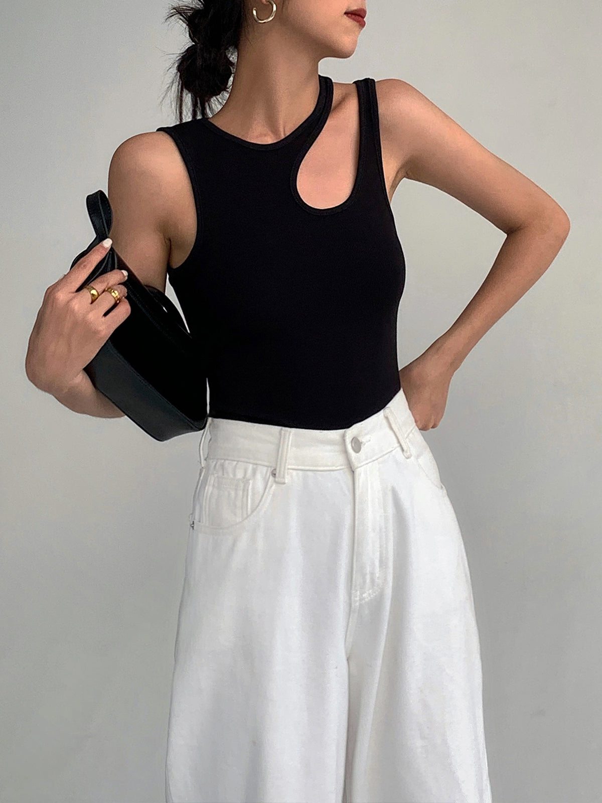 Ellis Kesikli Tank Top
