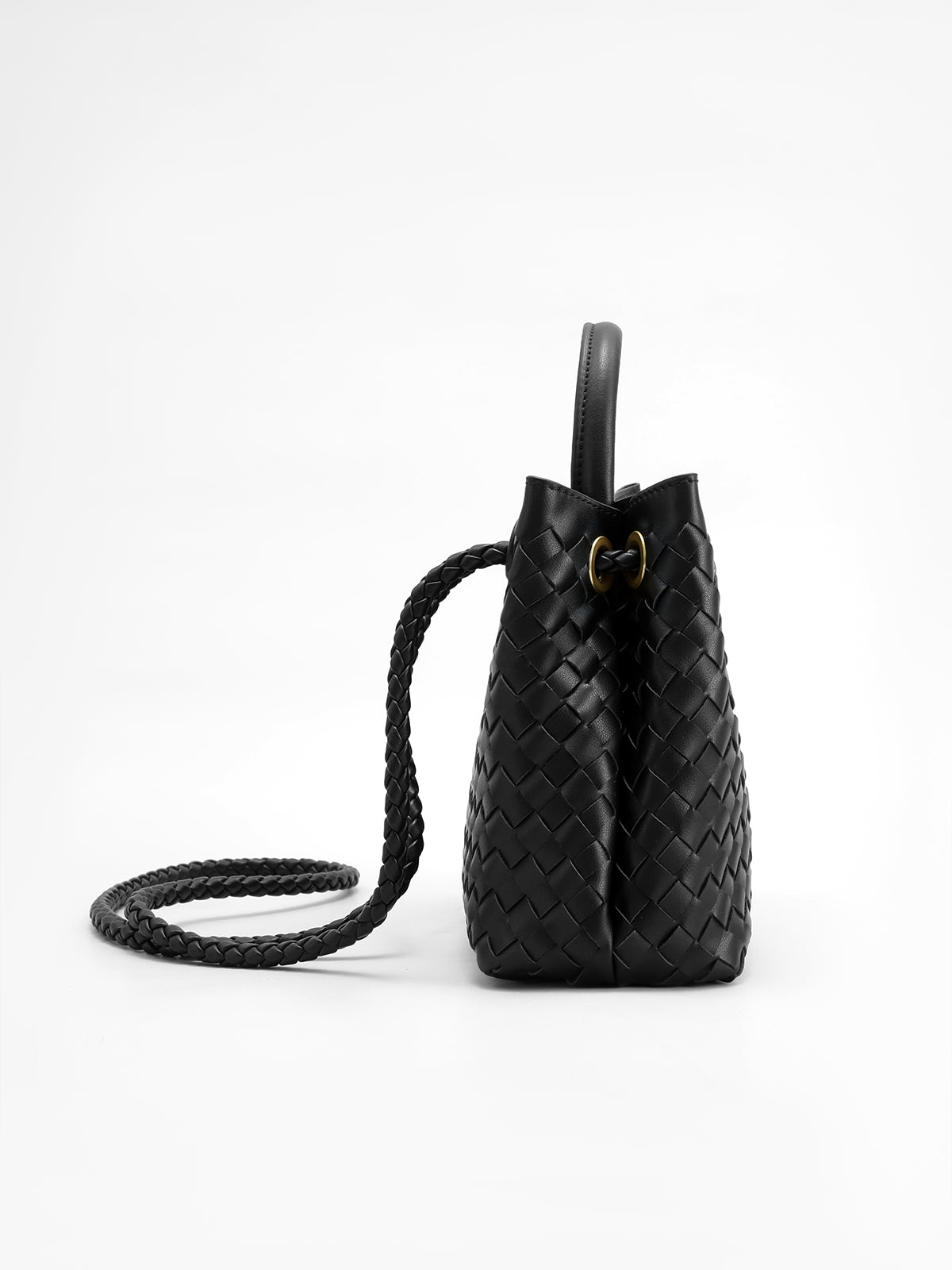 Metal Twist Detaylı Saplı Çanta