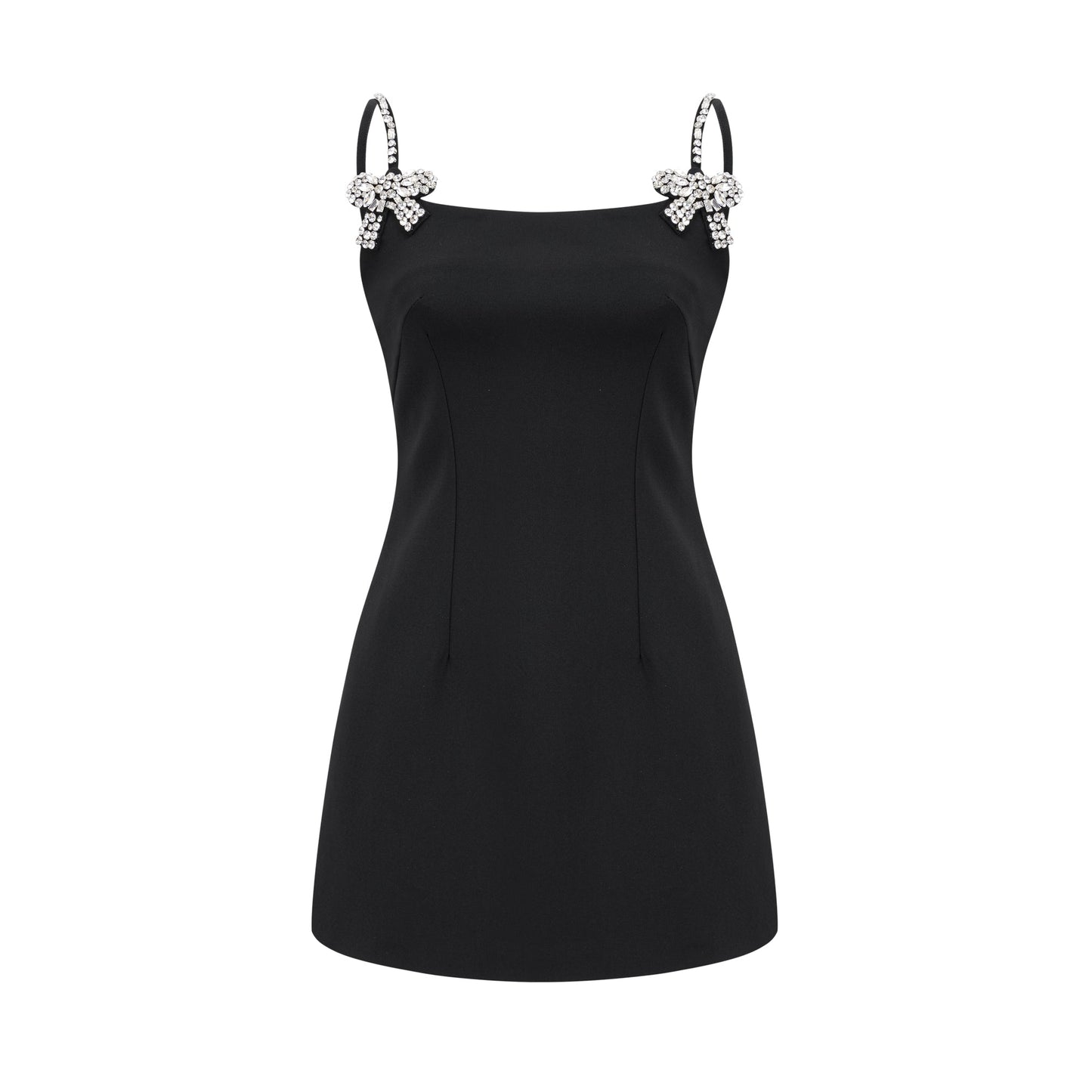 Renée fiyonklu mini elbise