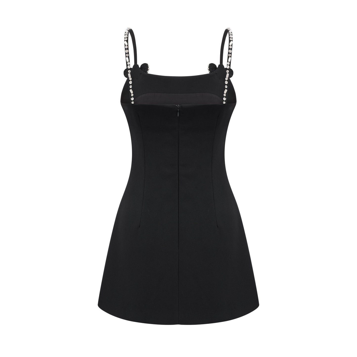Renée fiyonklu mini elbise