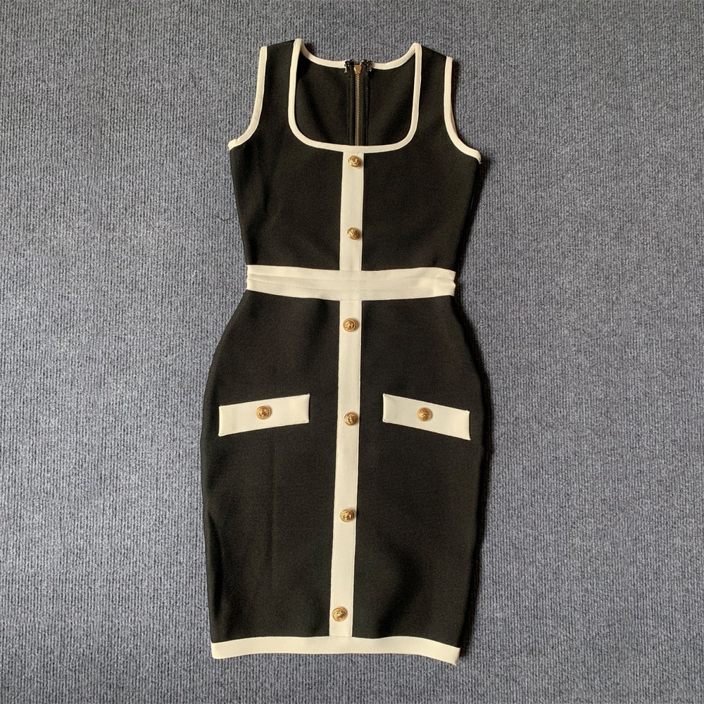Kolsuz Bodycon Elbise