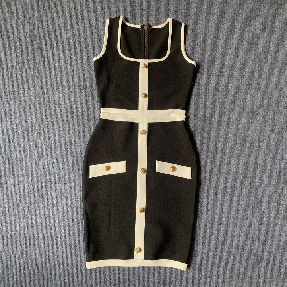 Kolsuz Bodycon Elbise