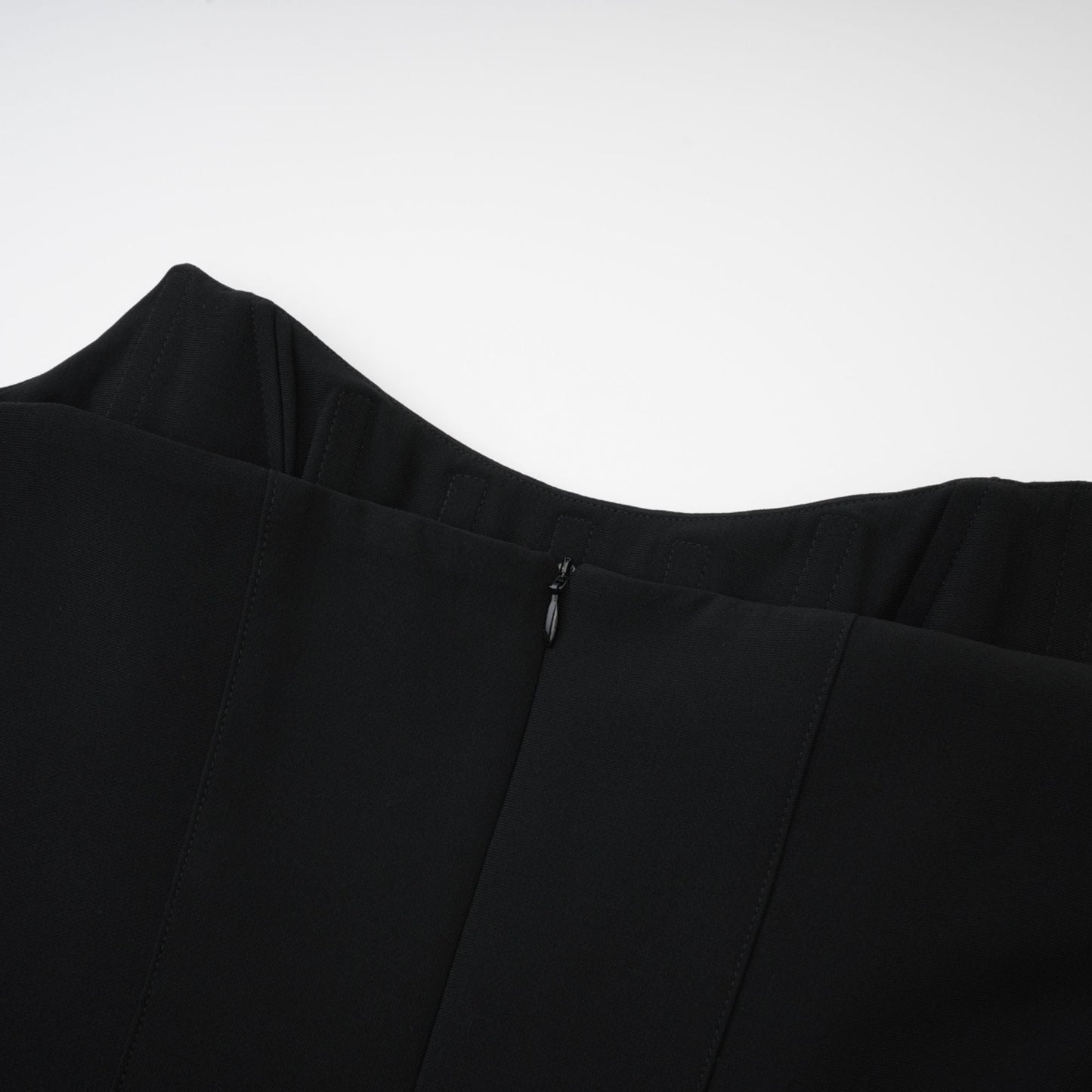Elegant Siyah İşlemeli Maxi Elbise