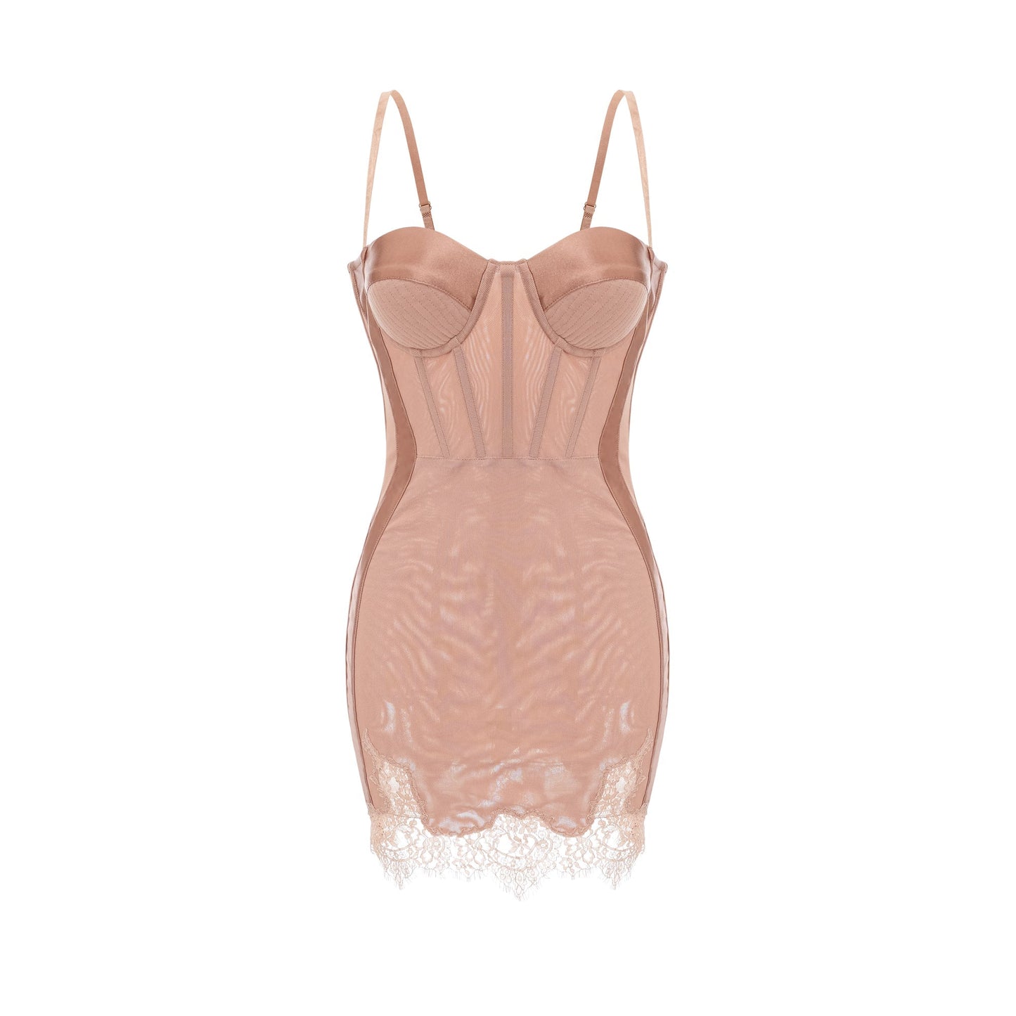 Coline büstiyer mini elbise