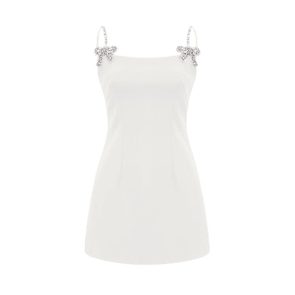 Renée fiyonklu mini elbise