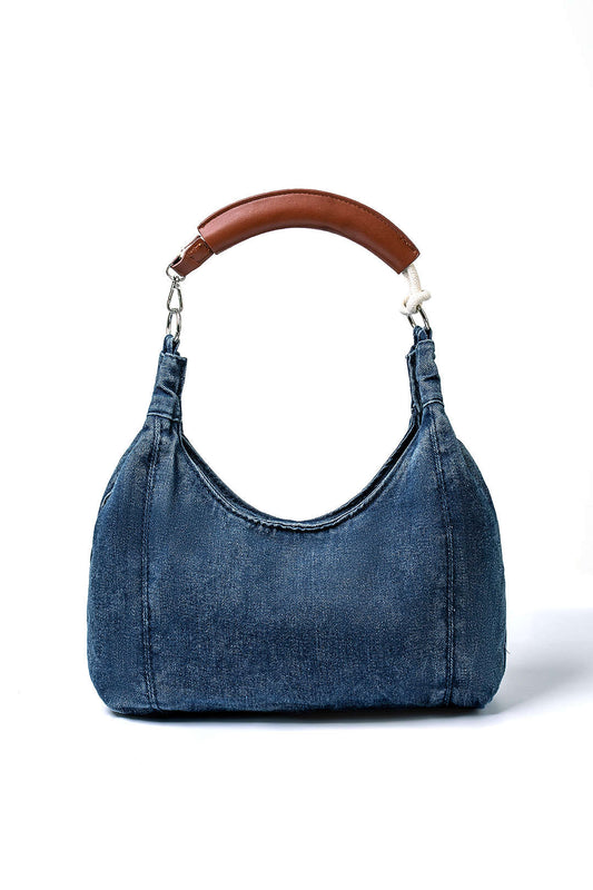 Denim Chic Hobo Kot Çanta