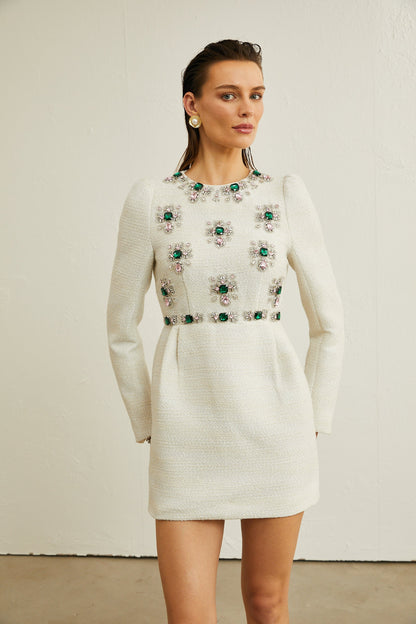 Pauline tüvit mini elbise