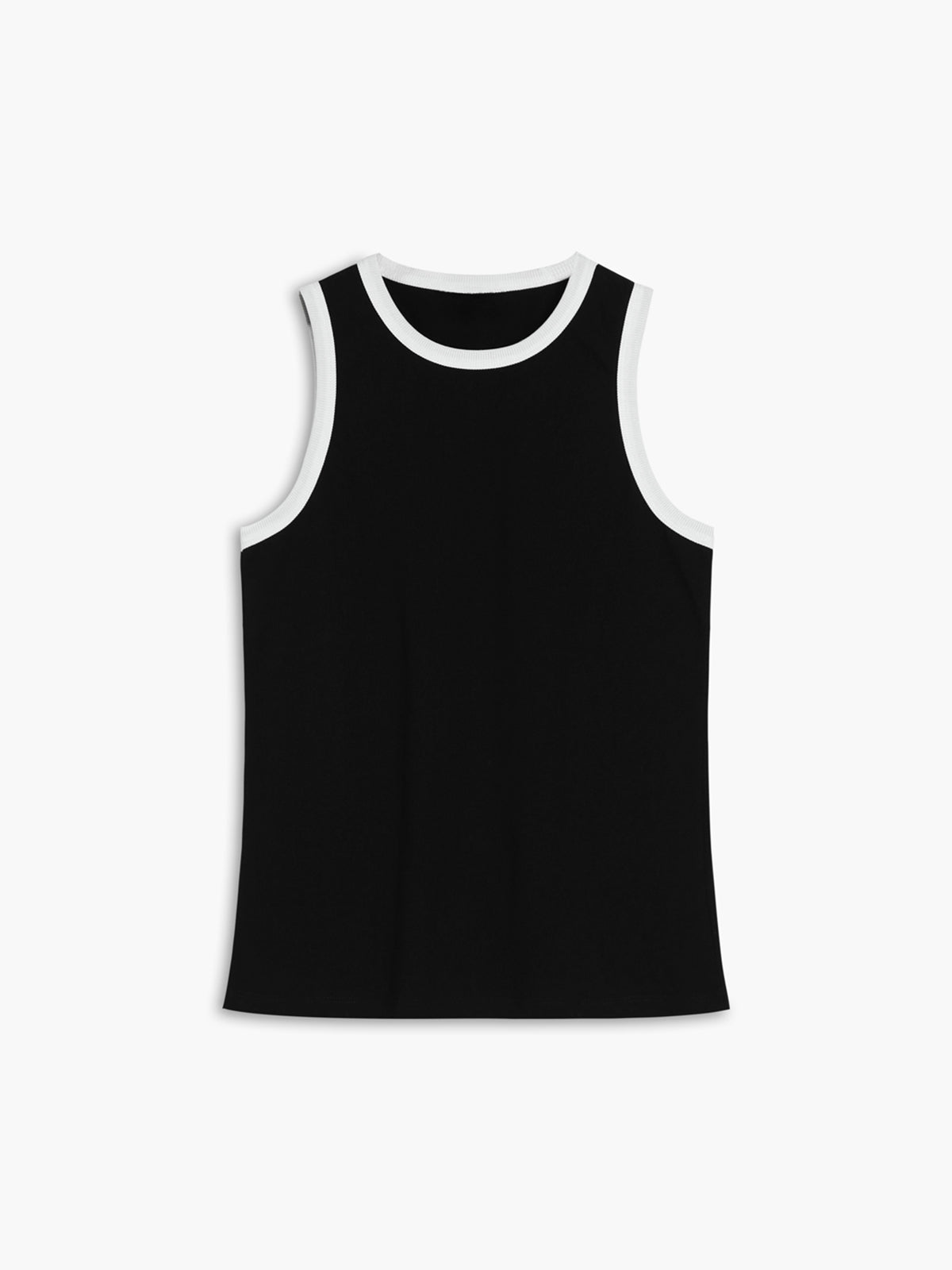 Bir Milyon Değerinde Kontrast Kesim Tank Top