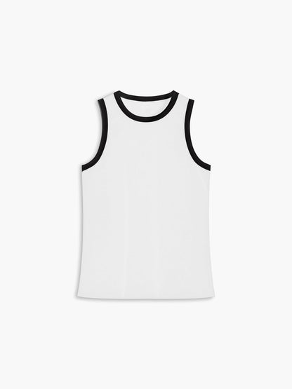 Bir Milyon Değerinde Kontrast Kesim Tank Top