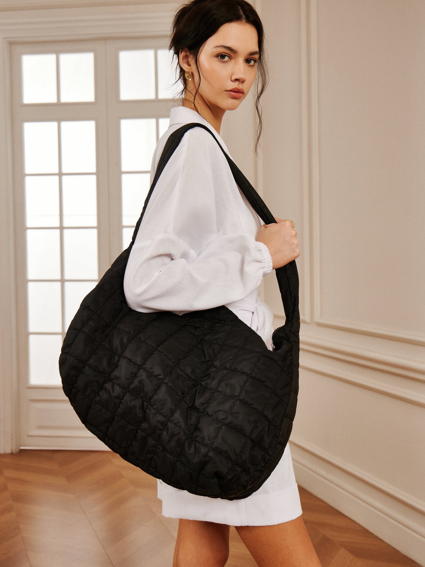 Quilted Tote Bag