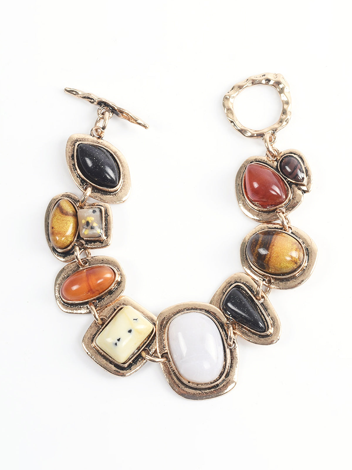 Boheme Geometrical Stones Bracelet