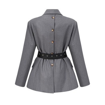 Thérèse kuşaklı blazer ceket