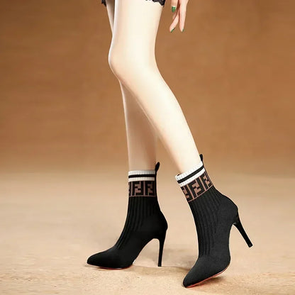 Elastic Women's Boots