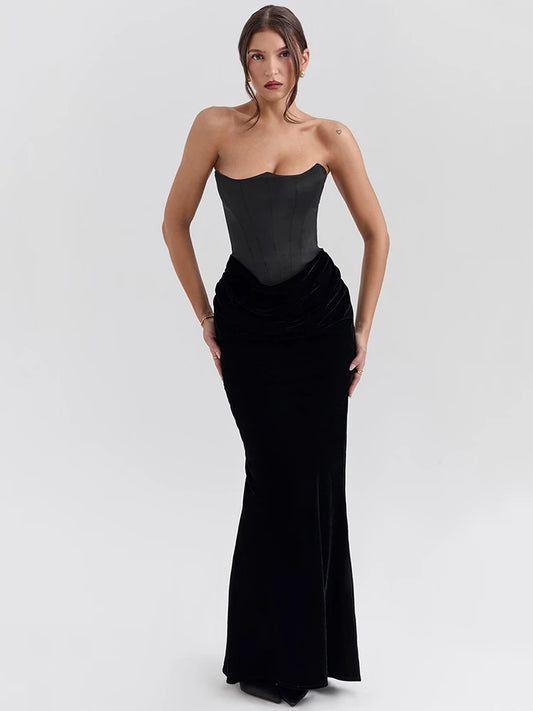 Mozision Strapless Dress