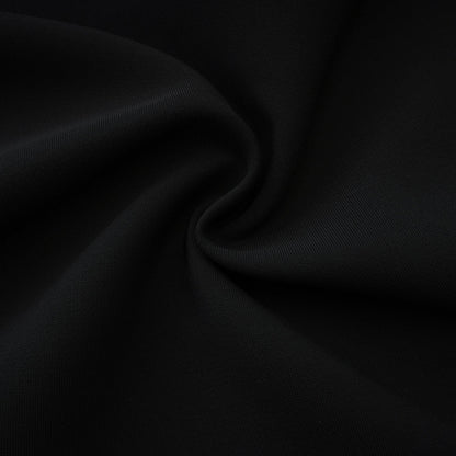 Elegant Siyah İşlemeli Maxi Elbise