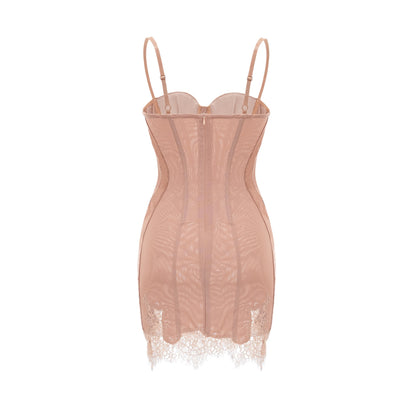 Coline büstiyer mini elbise