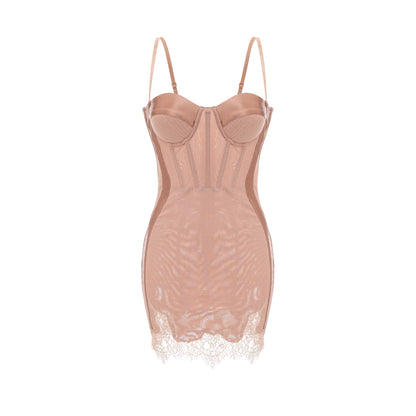 Coline büstiyer mini elbise